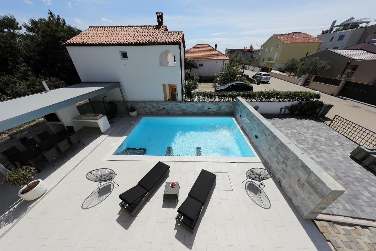 Luxury Villa Nada With Pool Petrcane Ngoại thất bức ảnh